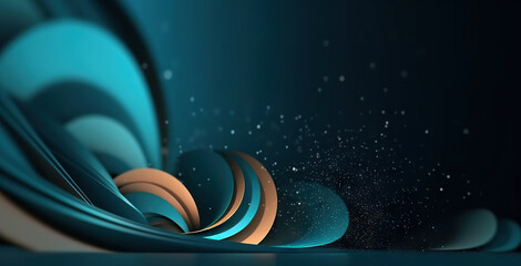 Modern digital abstract 3D background
