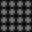 © t2k4 - Background with abstract shapes. Black and white texture. Seamless monochrome repeating pattern  for decor, fabric, cloth.