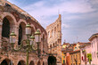 das antike Amphitheater die Arena von Verona 