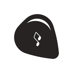 Poster - Pick guitar icon