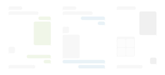 Aufkleber - Message bubbles chat icons. Dialogue box interface. Social network chatting window. Social media design element. Sms dialogues. Business chat template. Comment stories sign. Vector illustration