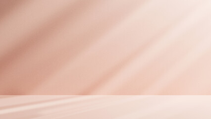 Aufkleber - Abstract empty studio room with spotlight for products and presentations, room with empty floor background