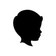 © Maman - Kid head silhouette vector isolated on white background.