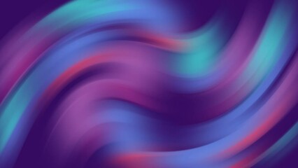 Wall Mural - Abstract colorful shape background. Neon Colors and Liquid gradients . Colorful vibrant gradients 3d animation seamless loop in 4K. Abstract colorful wave backdrop seamless loop.	
