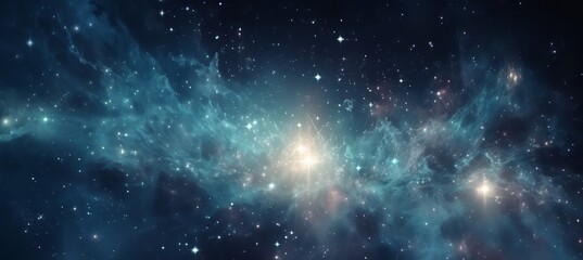 Wall Mural - space galaxy gas background. science cosmic nature system. generative ai technology.
