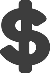 Wall Mural - money sign icon.