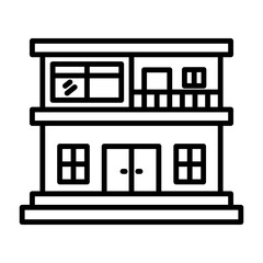 Sticker - House Icon Design Vector template Illustration