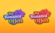 Big Bonanza Offers Logo Unit, Smart Phones, Gadgets, Retail, Electronics Etc. Festival Sale Logo Design Vector 