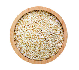 Canvas Print - Quinoa in a bowl on transparent png