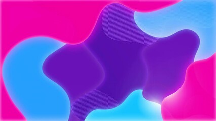 Wall Mural - Abstract colorful shape background. Neon Colors and Liquid gradients . Colorful vibrant gradients 3d animation seamless loop in 4K. Abstract colorful wave backdrop seamless loop.	
