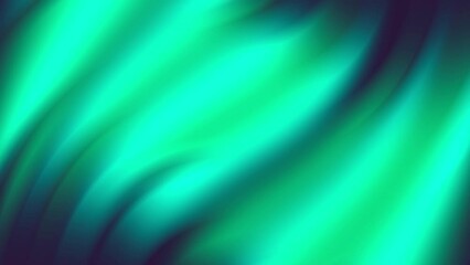 Wall Mural - Abstract color gradient background with liquid style waves featured violet and blue. Seamless looping video.
