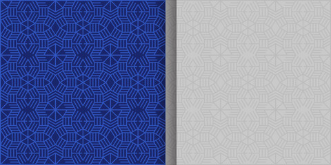Poster - Retro lines HD background. Blue and gray. Straight stripes texture background. Stock Vector illustration background.