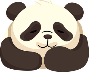 Wall Mural - panda cartoon cute