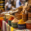 African Market Spices