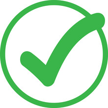 Tick Icon Accept Approve Sign Design