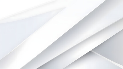 Poster - White luxury background with grey shadow diagonal stripes. Light elegant dynamic abstract BG. Trendy geometric neumorphism. Universal minimal 3d sale modern backdrop. Amazing deluxe business template