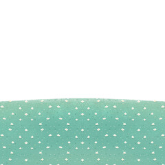 Wall Mural - Cute glasses with white flowers seamless pattern