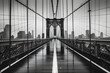 Brooklyn Bridge in New York City USA