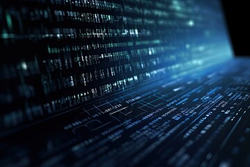 binary code background