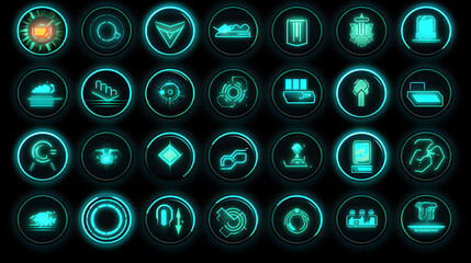 Items for HUD display