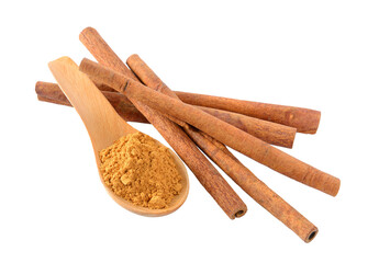 Wall Mural - Cinnamon on transparent png