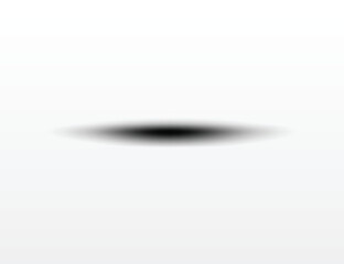 Wall Mural - shadow effect. realistic blurred edges shadow of isolated template. oval drop shadow for any vector 