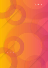 Poster - Abstract colorful colourful geometric line pattern background for business brochure cover design template