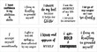 Set of 10 doodle self-confidence affirmation quotes typography poster bundle. Affirmation phrase inspiration quote design for flyer, banner, posting, scrapbooking, or journaling.