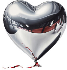 Wall Mural - heart shaped balloons transparent png