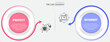 © Taiphoto - Infographic vector illustration with charts, diagrams, processes. Vector design can be used for business data visualization and marketing presentations.