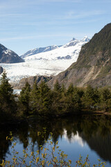 Wall Mural - Scenic photograph of Alaska landscape 