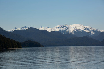 Wall Mural - Scenic photograph of Alaska landscape 