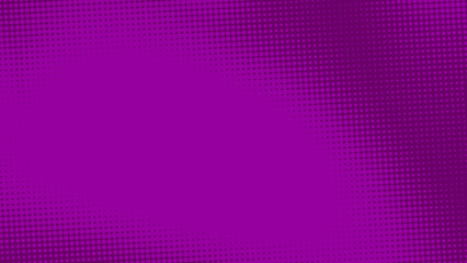 Poster - Abstract dots halftone purple color pattern gradient texture background.
