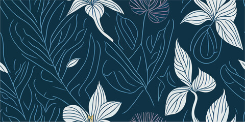  Tropical Dreamscape: Orchid Flowers Painted with Patterns