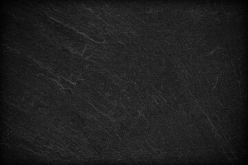 Wall Mural - Dark grey black slate background or texture.