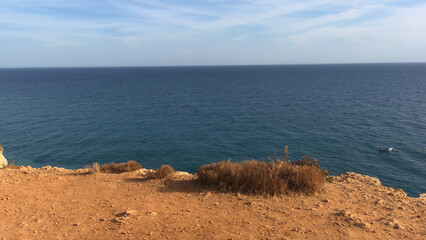 Wall Mural - Rocky coastline near Carvoeiro