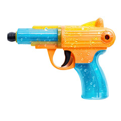 Wall Mural - water gun isolated on a transparent background, generative ai
