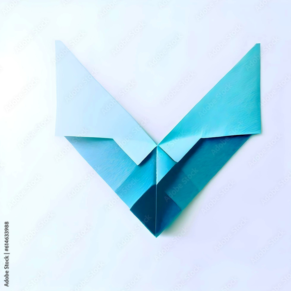 Origami Check Mark logo features a folded paper-like shape forming a ...