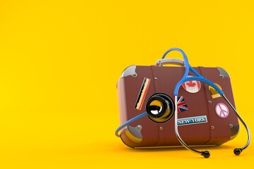 Poster - Travel case with stethoscope