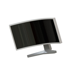 Poster - 3d .icon isolated on white background. 3d rendering illustration