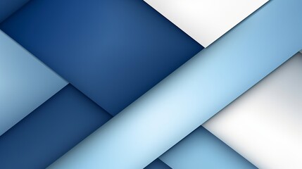 Wall Mural - Blue and white background abstract minimalism simple. Generative Ai