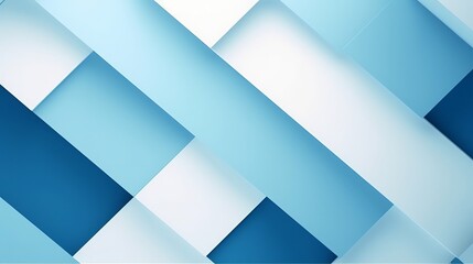 Wall Mural - Blue and white background abstract minimalism simple. Generative Ai