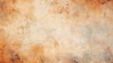 Watercolor Old Brown Background Texture. Generative AI.