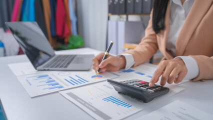 Excited Asian bookkeepers doing bookkeeping, accounts payable, assets, book value, equity, inventory, liabilities, cost of goods sold, depreciation, expenses, Gross profit, diversification, liquidity