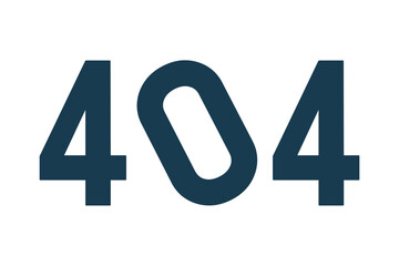 Poster - Tilted zero number black white error 404 flash message. 0 number. Inclined digit. Monochrome empty state ui design. Page not found popup cartoon image. Vector flat outline illustration concept
