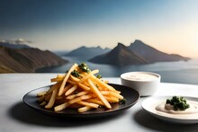 French Fries On A Plate