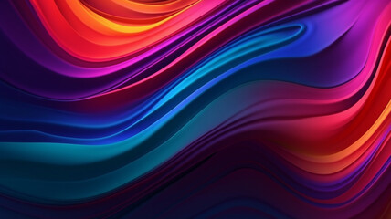 Wall Mural - Abstract vibrant 3d background/ wallpaper.