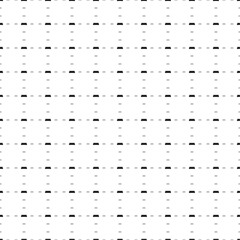 Poster - Square seamless background pattern from black sofa symbols are different sizes and opacity. The pattern is evenly filled. Vector illustration on white background