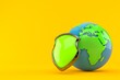 © Talaj - World globe with protective shield