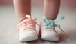 © Stockgiu - A pair of cute pink baby booties for new life generated by AI